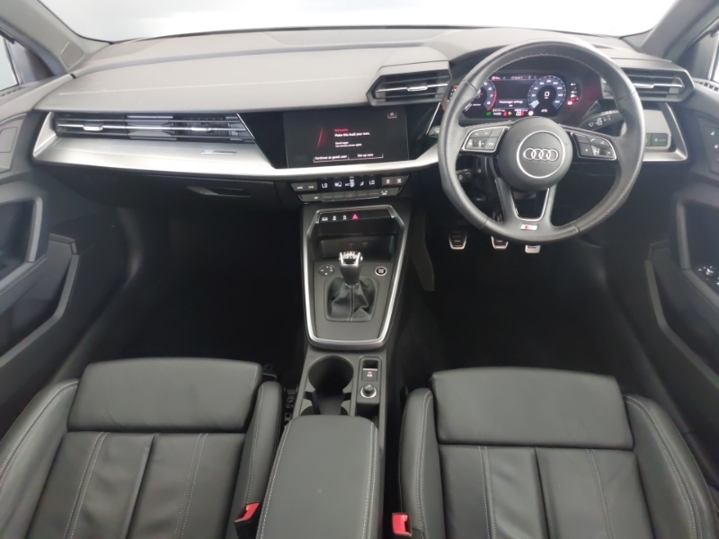 Audi A3 30 Tfsi S Line KN24YYF White #3