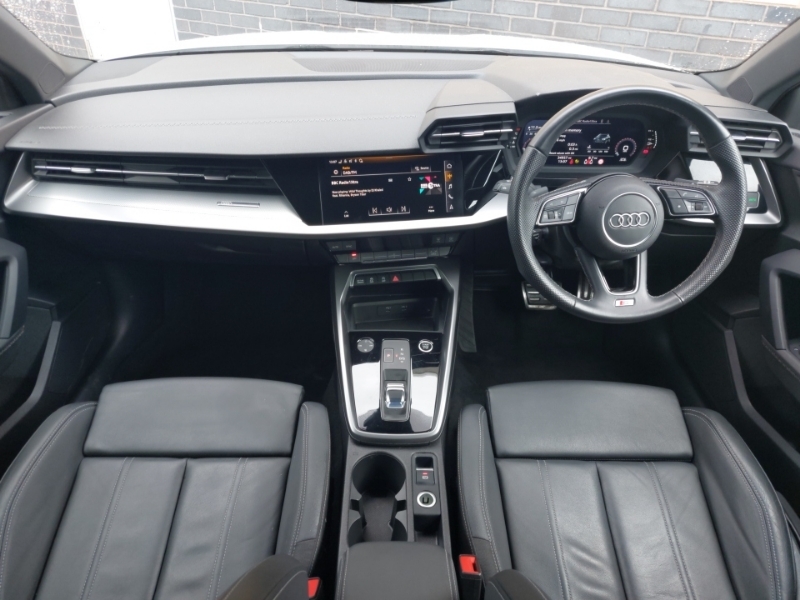 Audi A3 35 Tfsi S Line S Tronic GD73BVL White #3