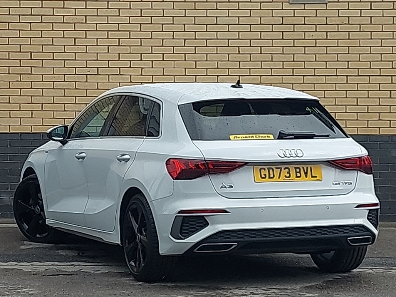 Audi A3 35 Tfsi S Line S Tronic GD73BVL White #2