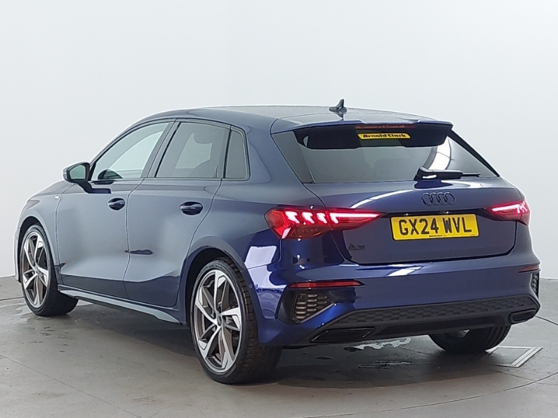 Audi A3 35 Tfsi Black Edition S Tronic Tech Pack GX24WVL Blue #2