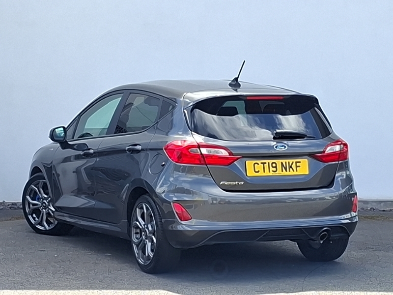 Ford Fiesta 1.0 Ecoboost St-line CT19NKF Grey #2