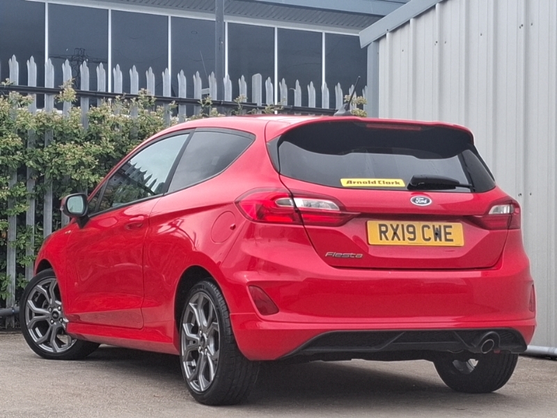 Ford Fiesta 1.0 Ecoboost St-line RX19CWE Red #2
