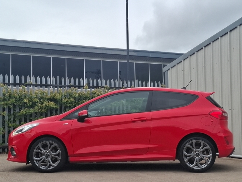Ford Fiesta 1.0 Ecoboost St-line RX19CWE Red #4