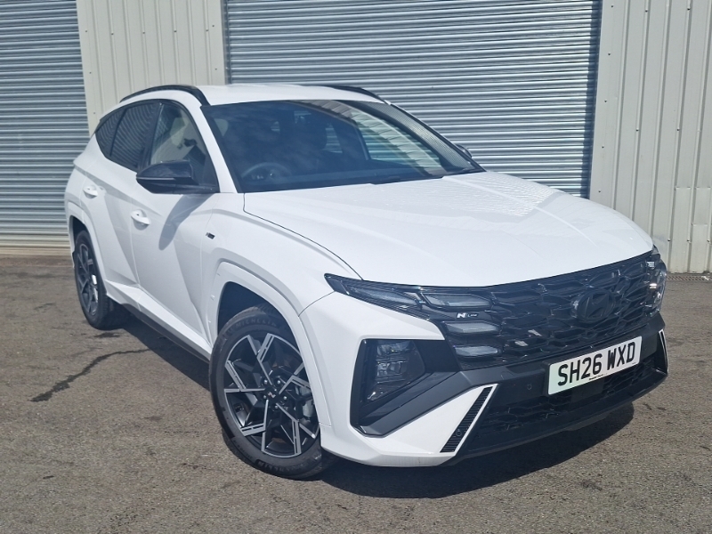 Hyundai Tucson 1.6T Hybrid N Line White