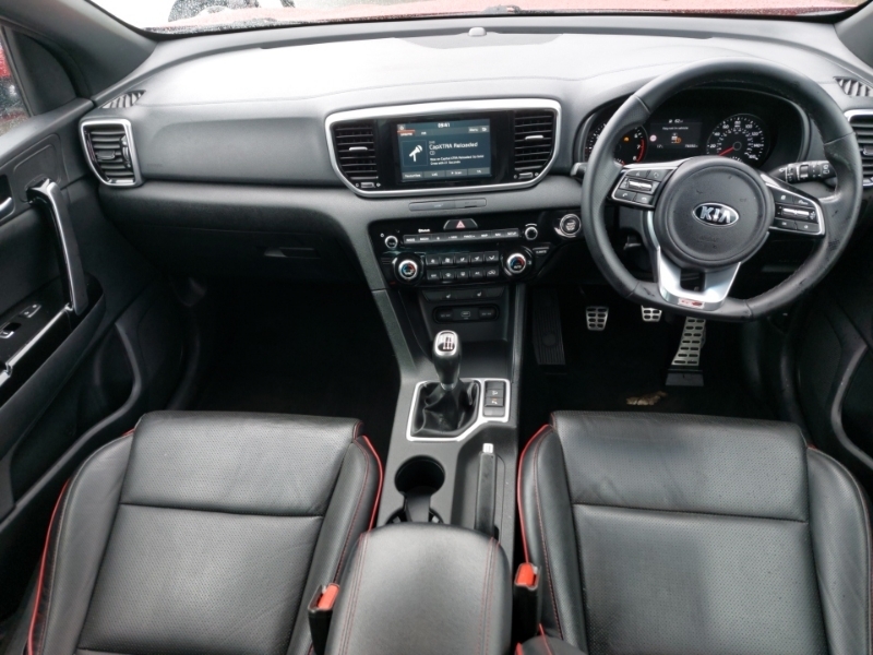 Kia Sportage 1.6T Gdi Isg Gt-line LD19AYO Red #3