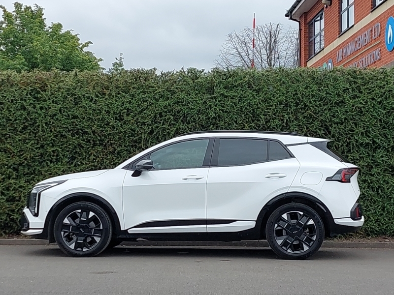 Kia Sportage 1.6T Gdi Hev Gt-line S RV75ZGF White #4