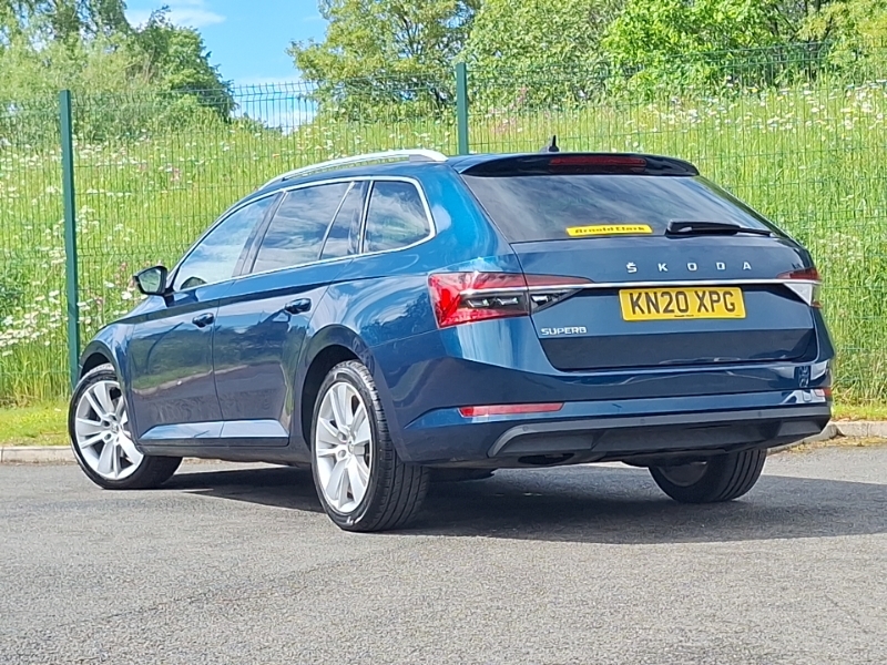 Skoda Superb 2.0 Tdi Cr Se L Dsg KN20XPG Blue #2