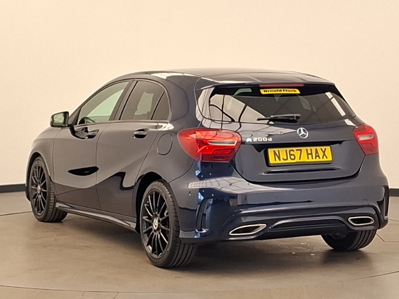 Mercedes-Benz A Class A200d Amg Line Premium NJ67HAX Blue #2