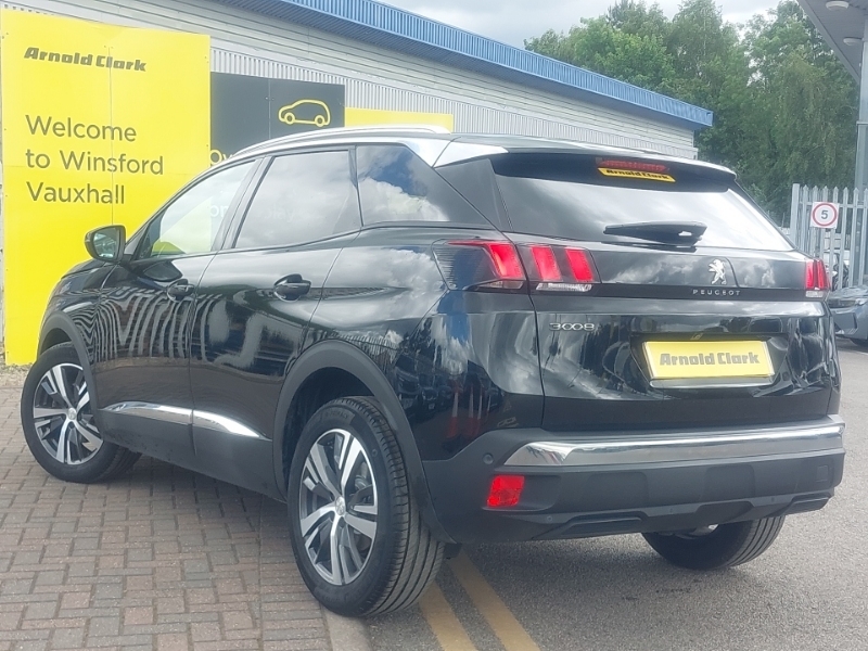 Peugeot 3008 1.2 Puretech Allure Premium Eat8 YT23RZH Black #2