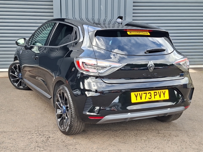 Renault Clio 1.6 E-tech Full Hybrid 145 Esprit Alpine YV73PVY Black #2