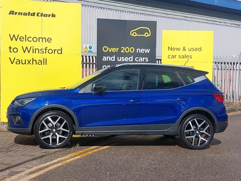 Seat Arona 1.0 Tsi 115 Fr Sport Ez Dsg DX70XSY Blue #4