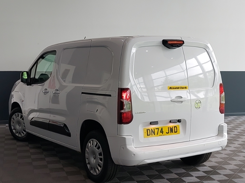 Vauxhall Combo 1.5 Turbo D 100Ps Pro H1 Van DN74JWD White #2