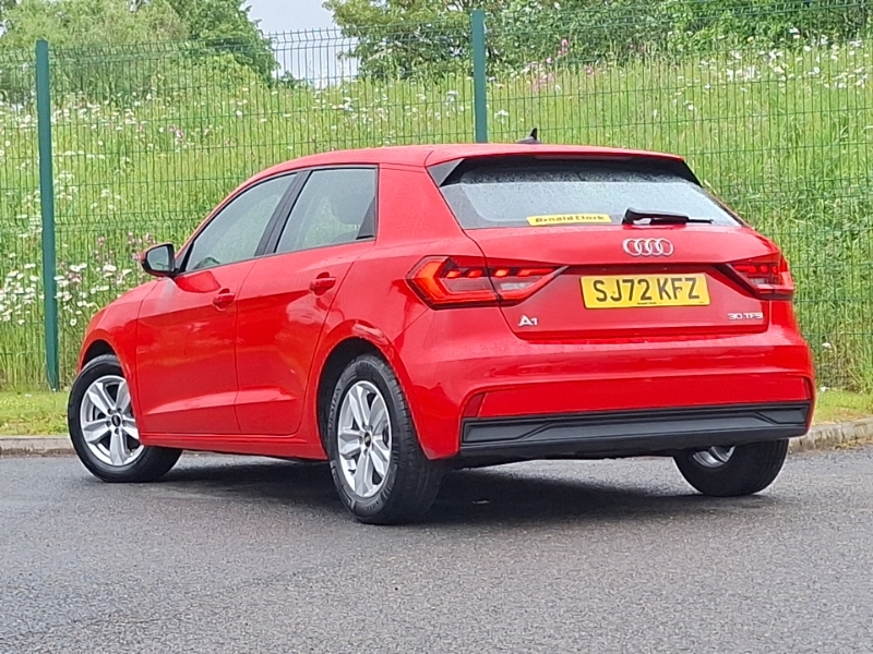 Audi A1 30 Tfsi 110 Technik SJ72KFZ Red #2