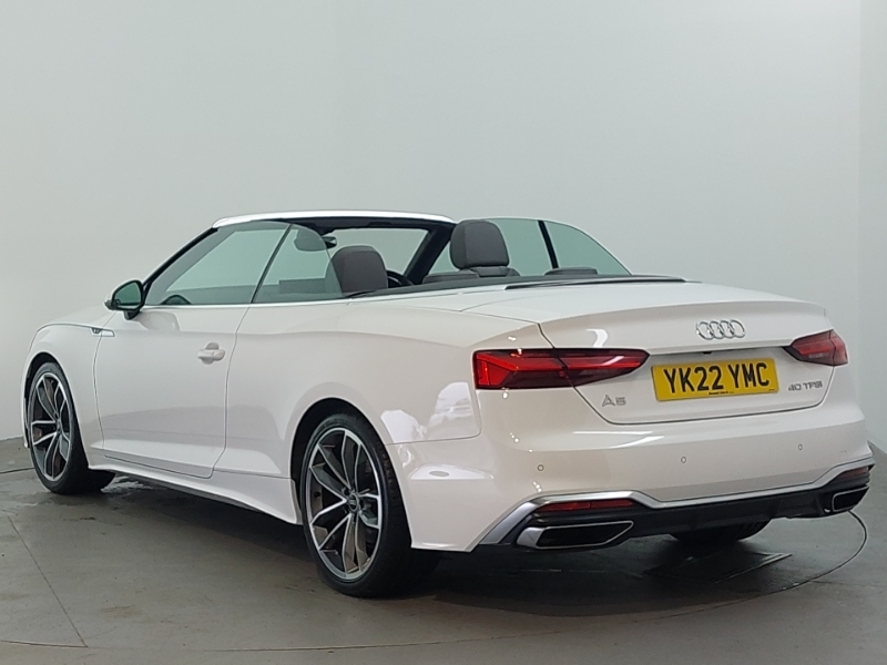 Audi A5 40 Tfsi 204 S Line S Tronic Comfortsound YK22YMC White #2