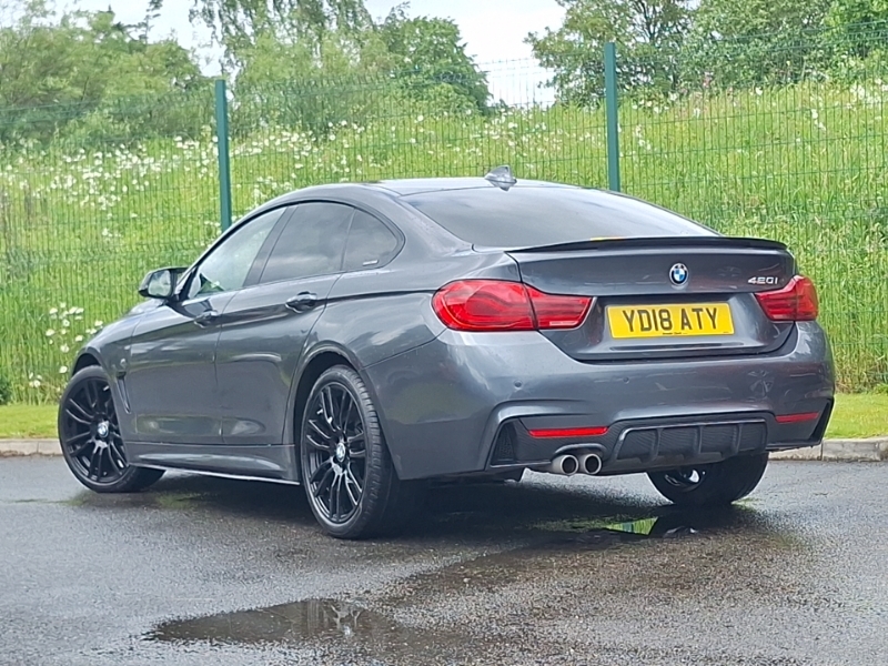 BMW 4 Series 420I M Sport Professional Media YD18ATY Grey #2