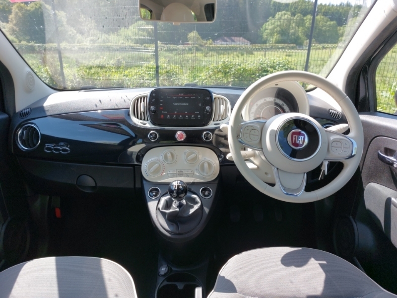 Fiat 500 1.2 Lounge PK20MXE Black #3