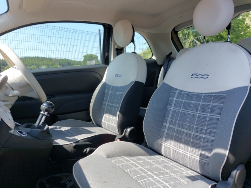 Fiat 500 1.2 Lounge PK20MXE Black #5