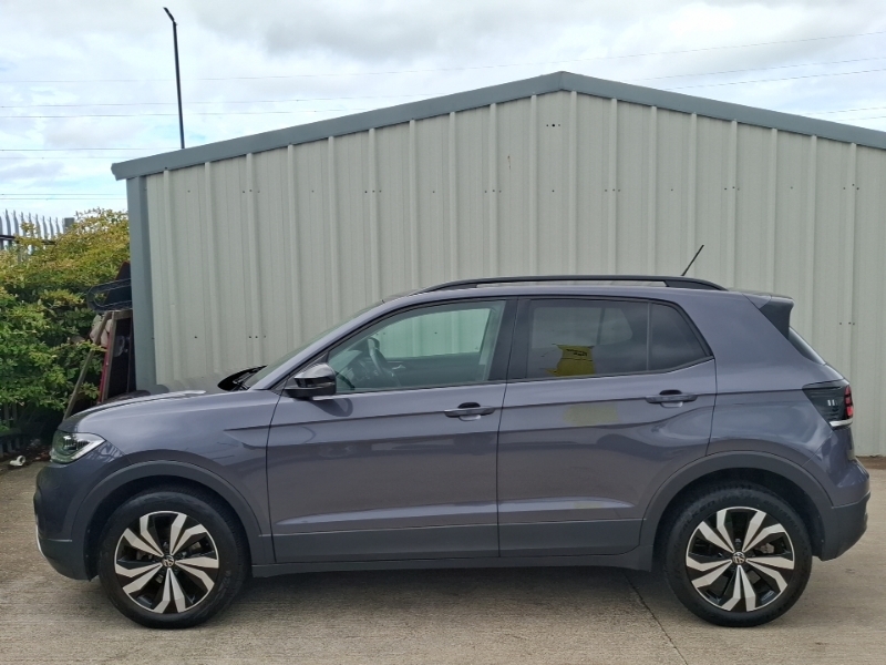 Volkswagen T-Cross 1.0 Tsi 110 Black Edition Dsg YE73NKM Grey #4