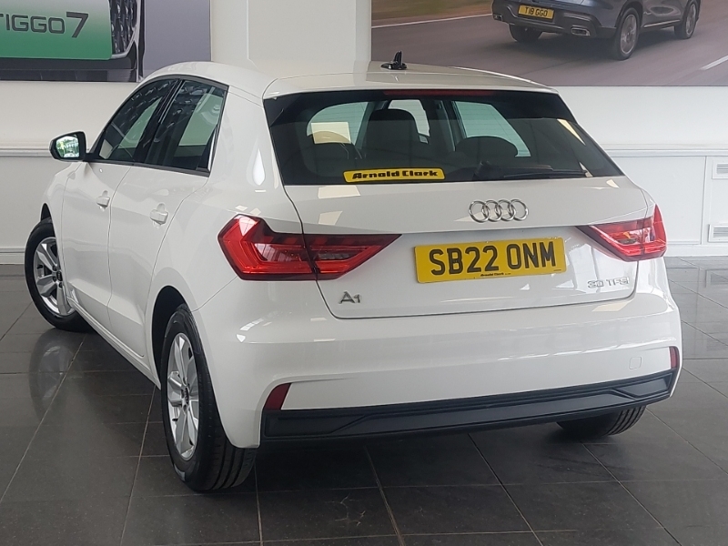 Audi A1 30 Tfsi 110 Technik SB22ONM White #2