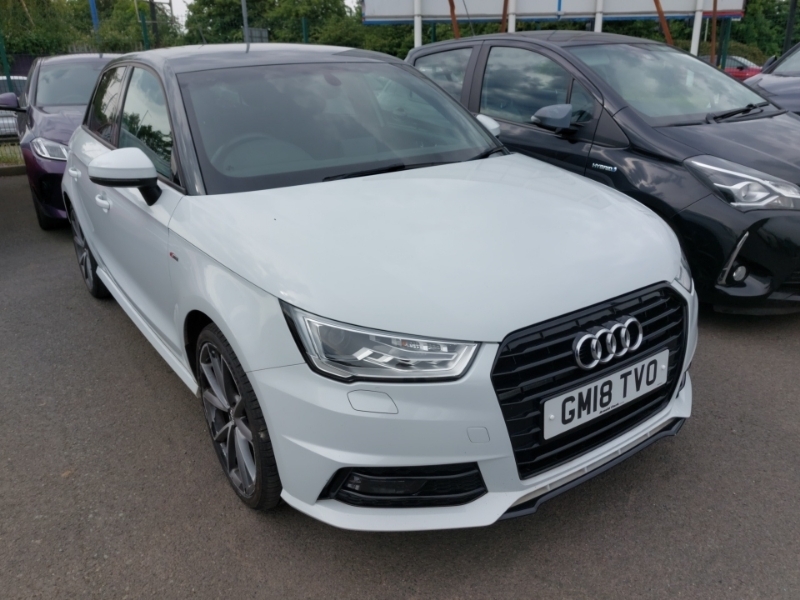 Audi A1 1.4 Tfsi 125 Black Edition Nav S Tronic White