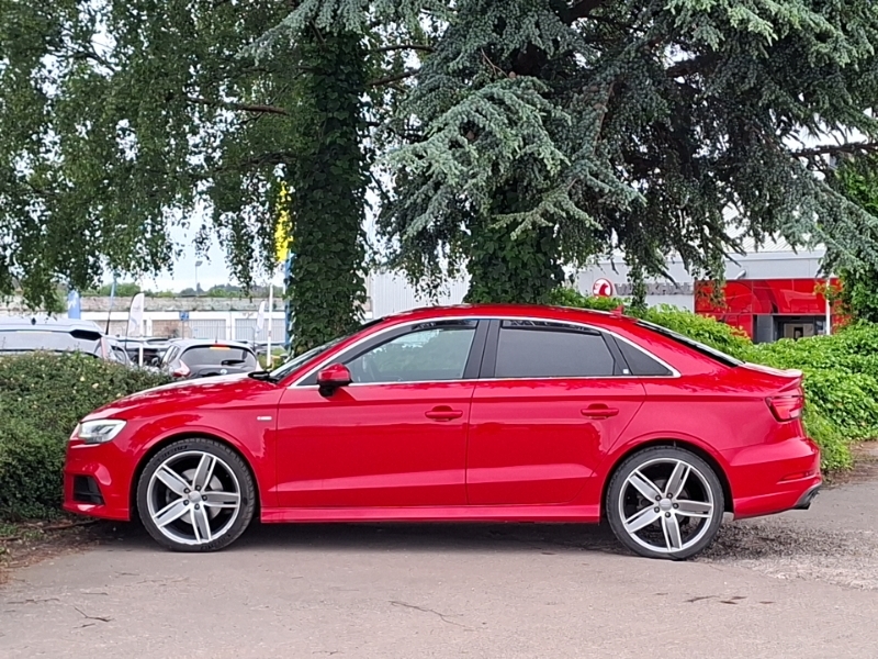 Audi A3 1.4 Tfsi S Line NG66TKF Red #4