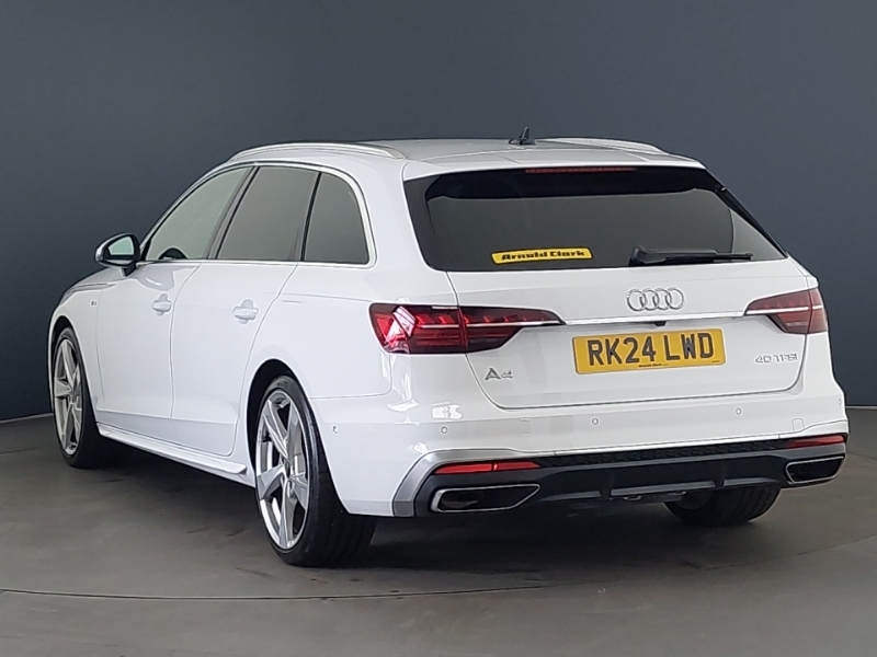 Audi A4 40 Tfsi 204 S Line S Tronic Tech Pack White #2