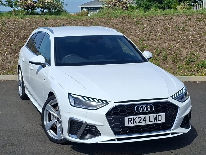 Audi A4 40 Tfsi 204 S Line S Tronic Tech Pack White