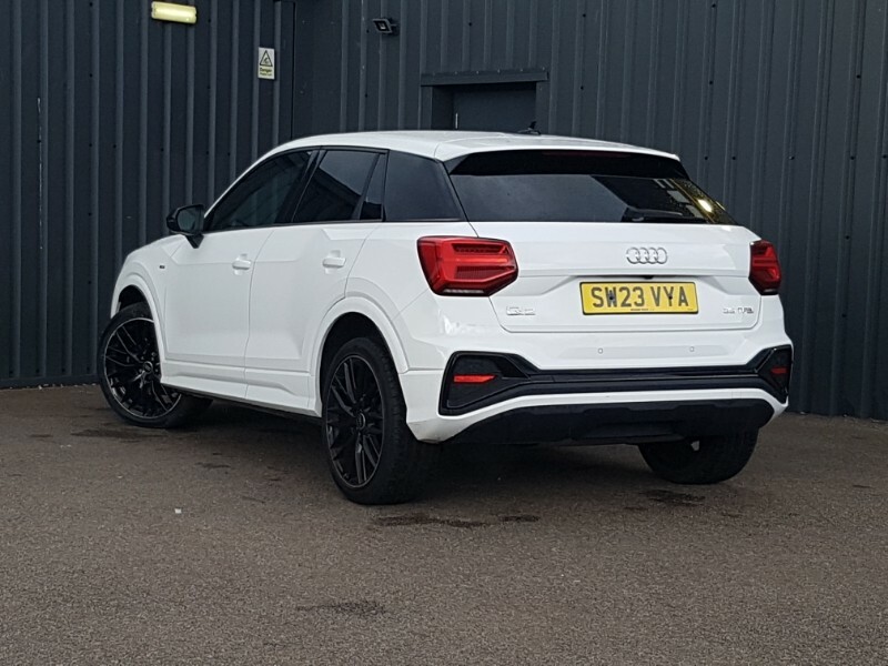 Audi Q2 35 Tfsi Black Edition SW23VYA White #2