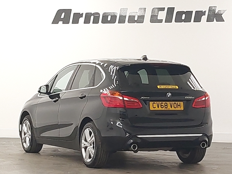 BMW 2 Series 220D Xdrive Luxury Step CV68VOH Black #2