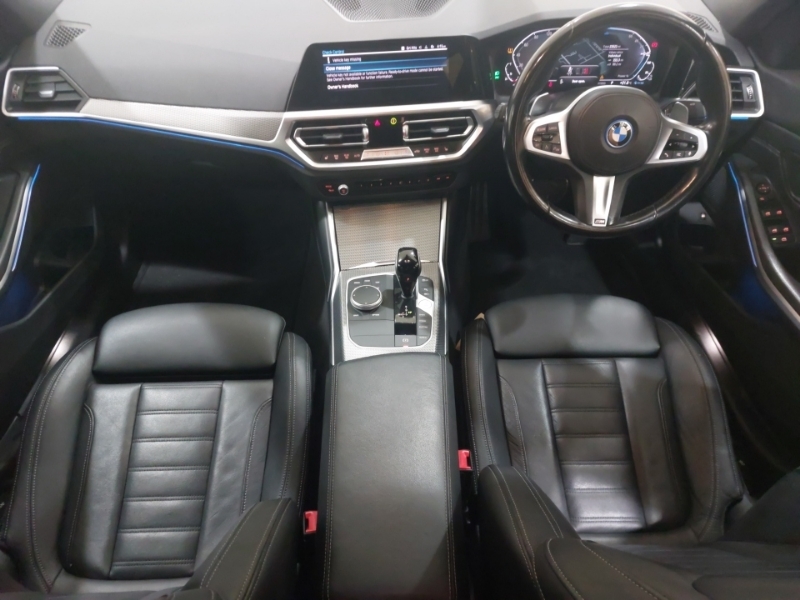 BMW 3 Series 330E M Sport Step NG22KCN White #3