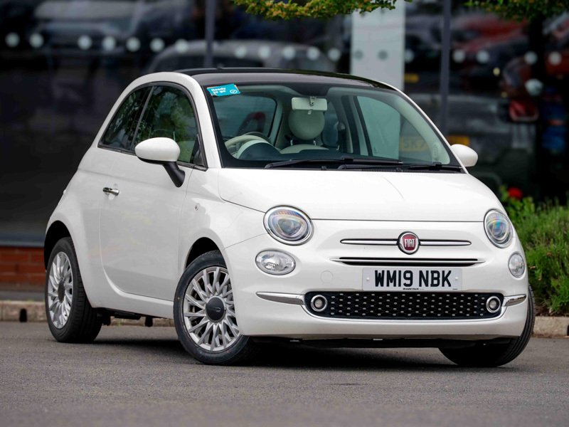 Fiat 500 1.2 Lounge White