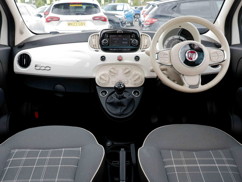Fiat 500 1.2 Lounge WM19NBK White #3