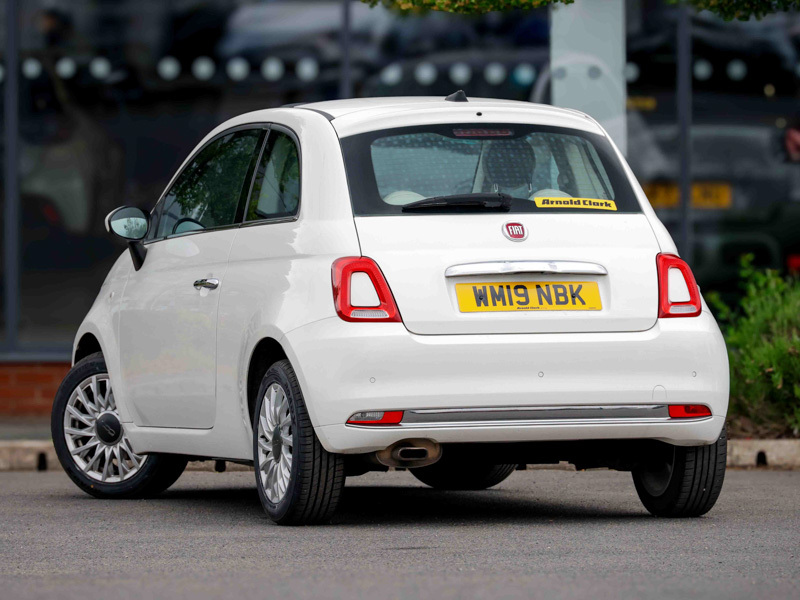 Fiat 500 1.2 Lounge WM19NBK White #2