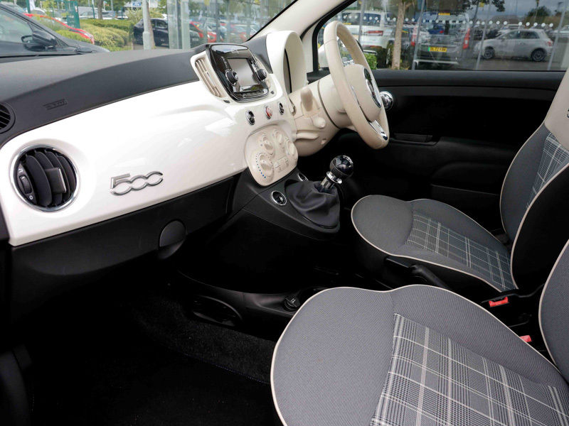 Fiat 500 1.2 Lounge WM19NBK White #5