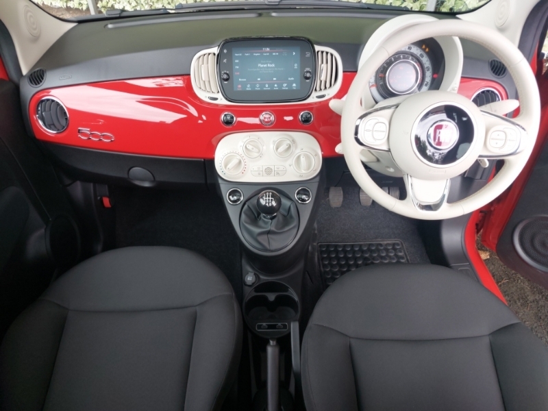 Fiat 500 1.0 Mild Hybrid YK24BRU Red #3