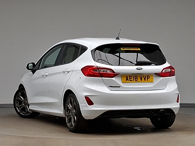 Ford Fiesta 1.0 Ecoboost 125 St-line X AE18VVP White #2
