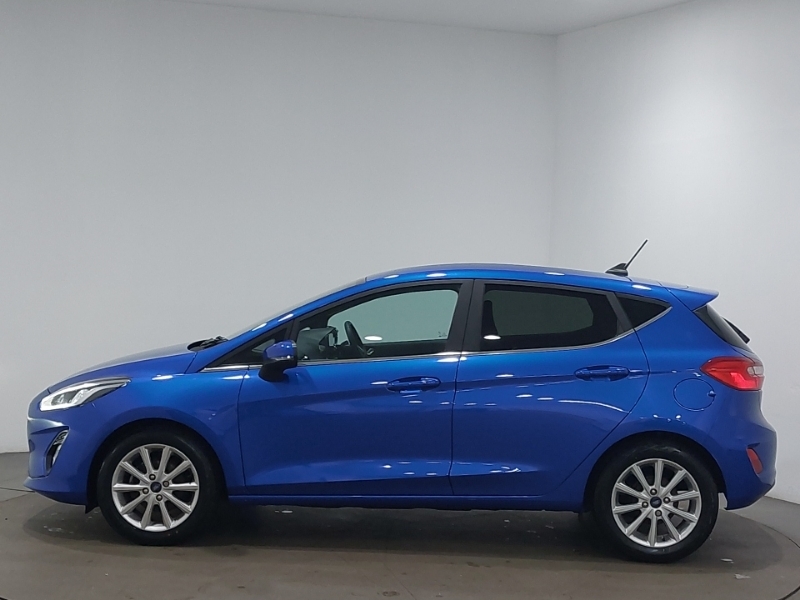 Ford Fiesta 1.0 Ecoboost Hybrid Mhev 125 Titanium EF70AAJ Blue #4