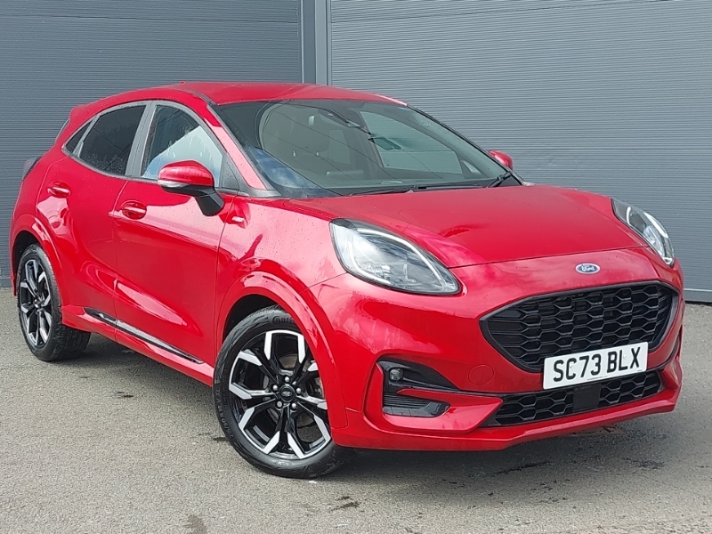 Ford Puma 1.0 Ecoboost Hybrid Mhev St-line X Red