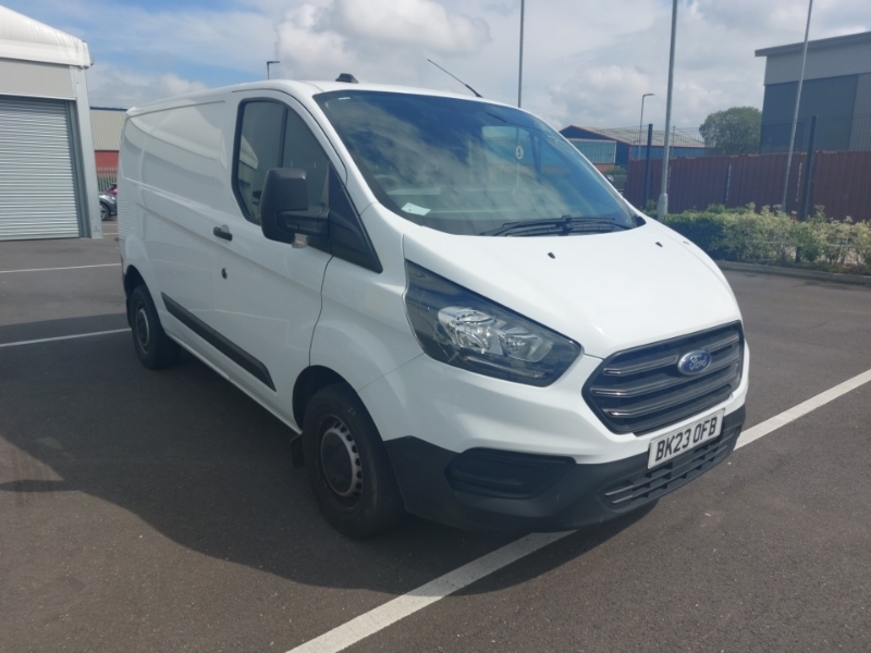 Ford Transit Custom 2.0 Ecoblue 130Ps Low Roof Leader Van White