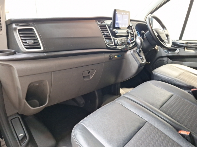 Ford Transit Custom 2.0 Ecoblue 185Ps Low Roof Sport Van SK71XDC Black #5