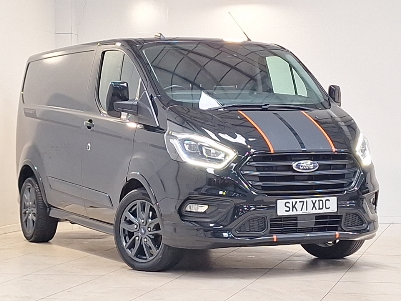 Ford Transit Custom 2.0 Ecoblue 185Ps Low Roof Sport Van Black