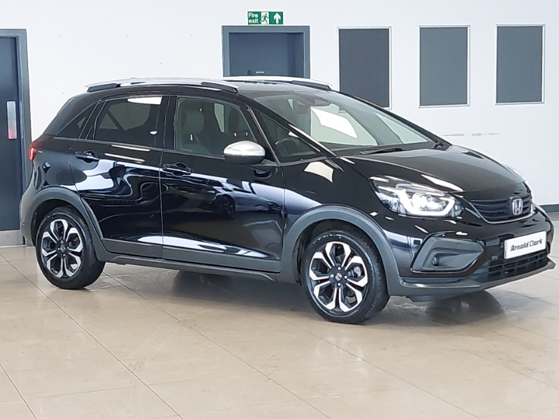 Honda Jazz 1.5 I-mmd Hybrid Crosstar Ex Ecvt Black