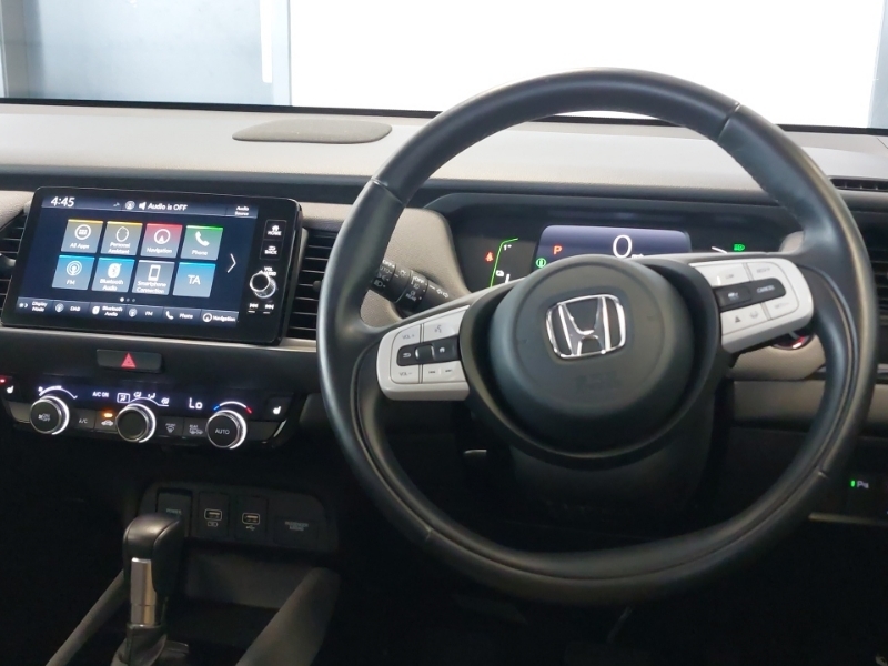 Honda Jazz 1.5 I-mmd Hybrid Crosstar Ex Ecvt Black #5