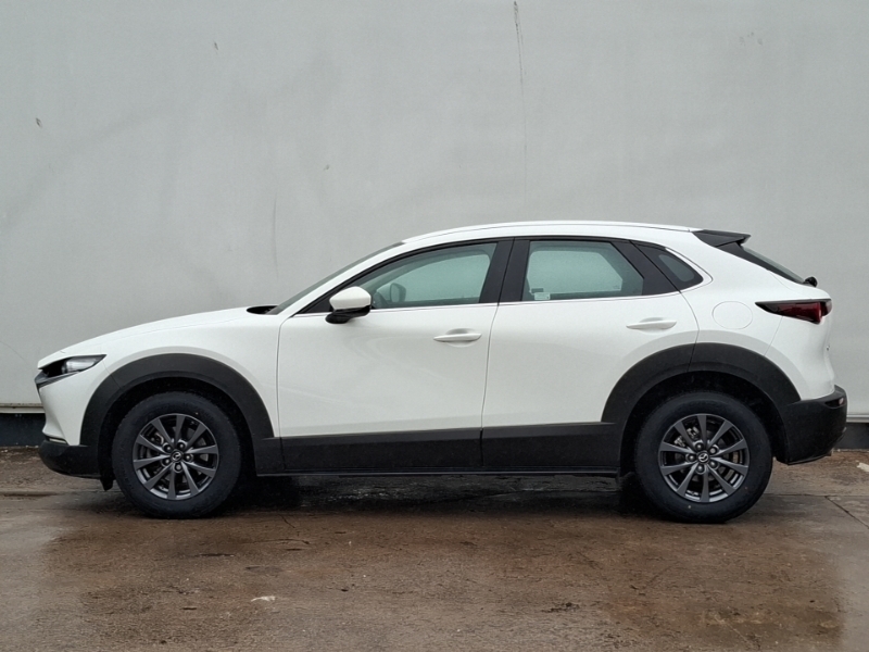 Mazda CX-30 2.0 E-skyactiv G Mhev Se-l Lux SK23XOA White #4
