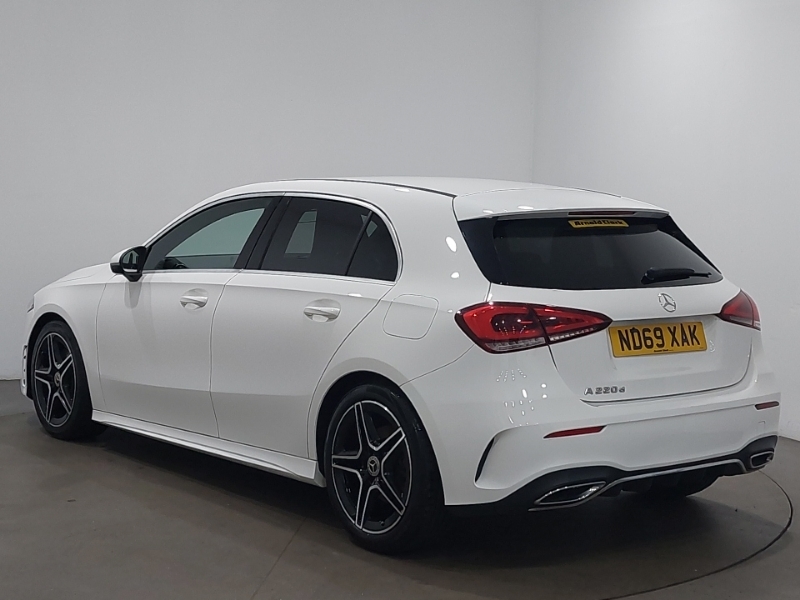 Mercedes-Benz A Class A220d Amg Line ND69XAK White #2