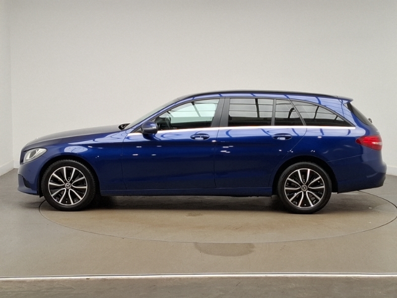 Mercedes-Benz C Class C200 Se 9G-tronic FT68AVO Blue #4