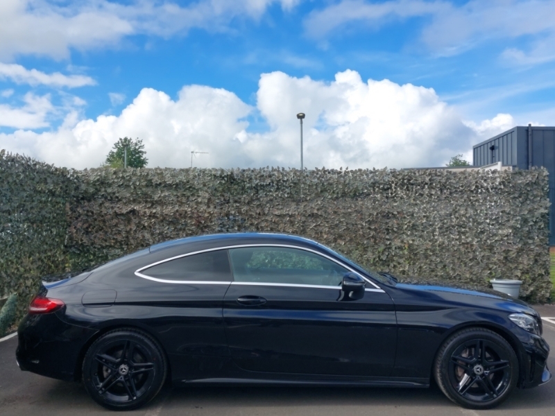 Mercedes-Benz C Class C200 Amg Line 9G-tronic WS19EXN Black #4