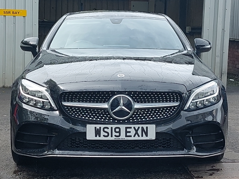 Mercedes-Benz C Class C200 Amg Line 9G-tronic Black