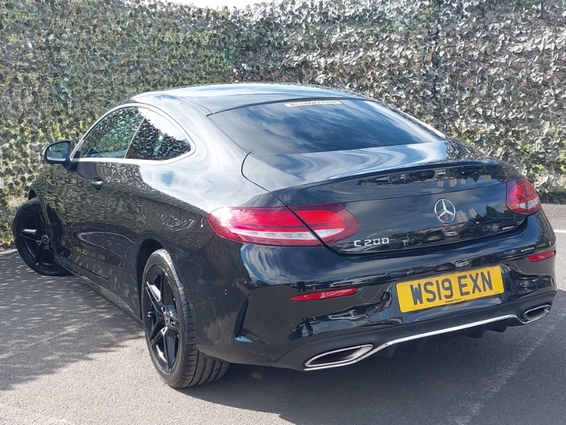 Mercedes-Benz C Class C200 Amg Line 9G-tronic WS19EXN Black #2