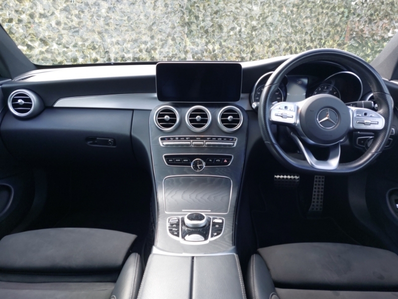 Mercedes-Benz C Class C200 Amg Line 9G-tronic WS19EXN Black #3